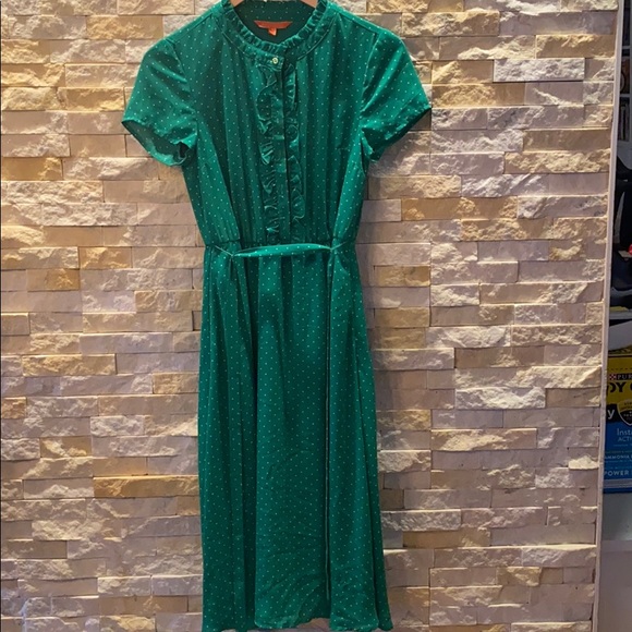 ModCloth Asking for Ruffle Shirt Dress - Picture 3 of 4